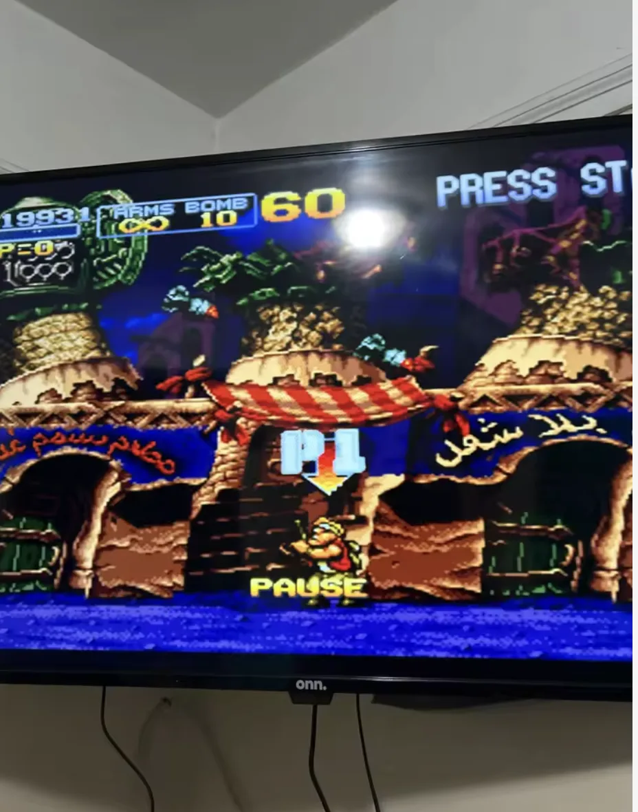 Game rodando na TV grande pelo M15 Ultra