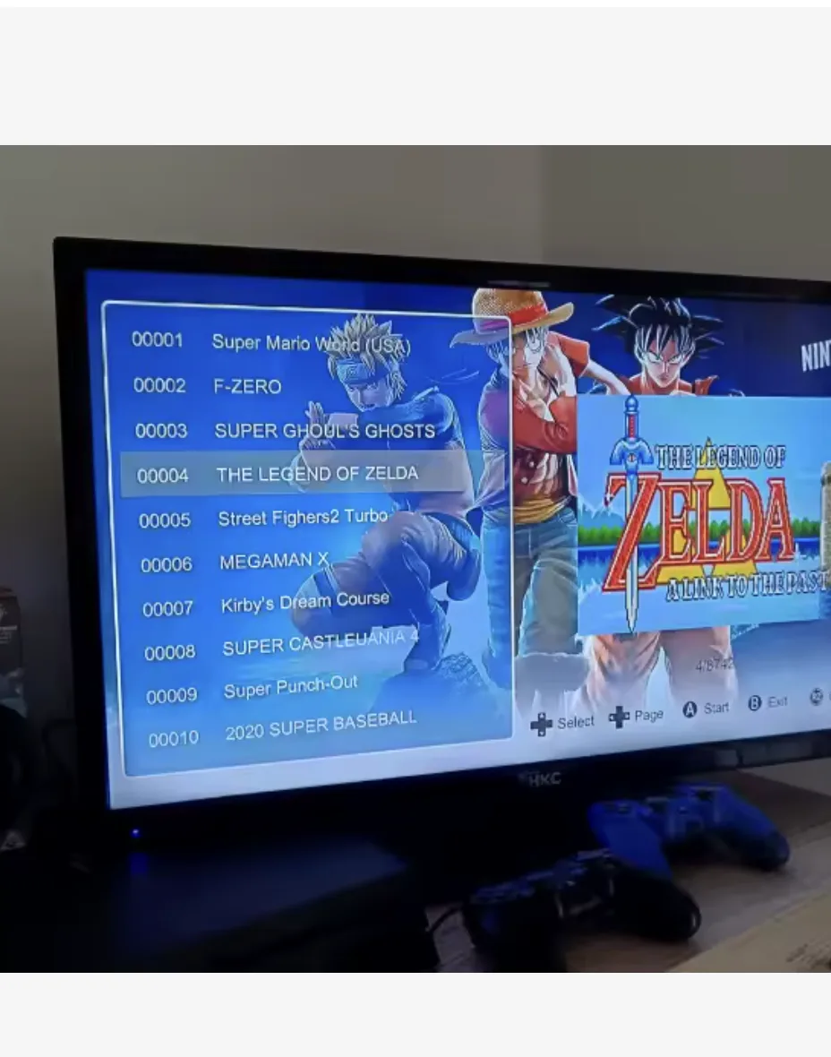 The Legend of Zelda rodando na TV pelo M15 Ultra